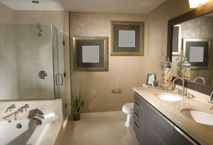 Salle de bain rénovée Guéret